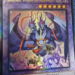 Yugioh Garura, Wings of Resonant Life RA02-EN024 - Prismatic Ultimate Rare - PUR - Image 3