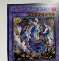 {LP} Snake-Eyes Doomed Dragon | SUDA-EN035 {Secret Rare} | 1st Edition - Image 3