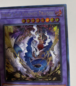 {LP} Snake-Eyes Doomed Dragon | SUDA-EN035 {Secret Rare} | 1st Edition - Image 4