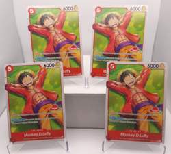 Monkey D. Luffy Playset - ST21-014 x4 - Learn Together Reprint - One Piece TCG - Image 1