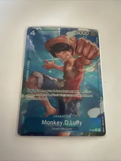 Monkey.D.Luffy (P-055) (Full Art) PRB01 English - Premium Booster One Piece - Image 1