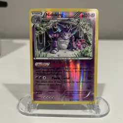 Pokemon card Nidoking 45/114 XY - Steam Siege Reverse Holo 1-9 - Image 1