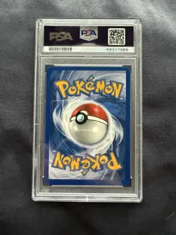 Pokemon Abra 43/102 Base Set Regular Common PSA 6 Trading Card - Image 2