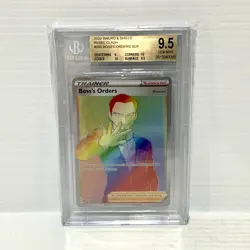 Boss's Orders 200/192 - Rebel Clash - Graded Pokemon Card - BGS 9.5 (PSA 10) - Image 1