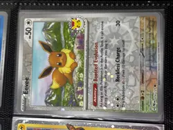 Eevee - (Pokemon Day 2025) (Reverse Cosmos Holo) 074/131 Miscellaneous Cards... - Image 1