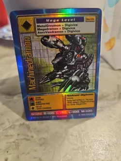 Machinedramon Digimon TCG Card BO-55 Holo Foil 1999 NM Near Mint - Image 4