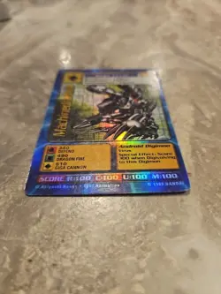 Machinedramon Digimon TCG Card BO-55 Holo Foil 1999 NM Near Mint - Image 5