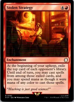 Magic the Gathering Stolen Strategy Fallout Commander MTG Free Shipping! - Image 1