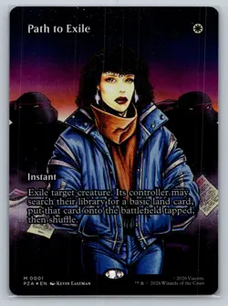 Path to Exile (Borderless Foil) Mythic MTG Ninja Turtles - Image 1