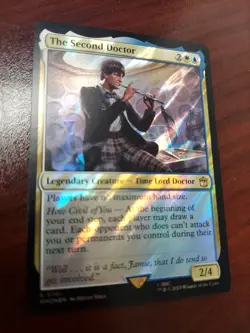 The Second Doctor (Surge Foil) Universes Beyond: Doctor Who Foil - Image 1