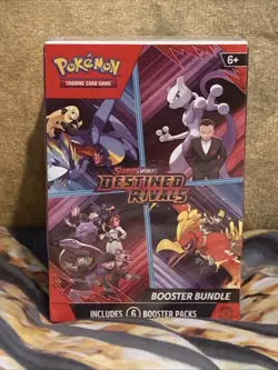 Pokemon Scarlet & Violet Destined Rivals Booster Bundle Box Factory Sealed - Image 1