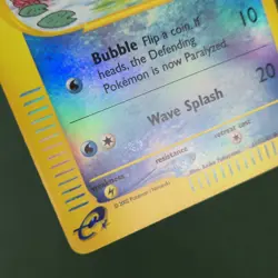 MP Reverse Holo Wooper 117/147 Aquapolis Common Nintendo Pokemon Card - Image 3