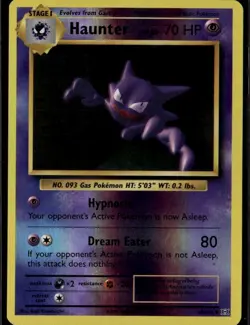 Haunter Uncommon XY Evolutions 48/108 Psychic Reverse Holo Pokemon Card - Image 1