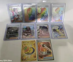 pokemon trainer full art Lot Of 10 - Image 1
