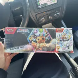 Pokemon TCG Prismatic Evolutions Booster Promo Surprise Box - Image 1