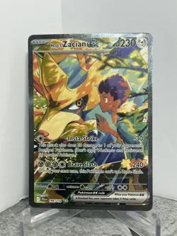 Hop's Zacian EX 186/159 Journey Together Special Illustration Rare Pokemon - Image 1