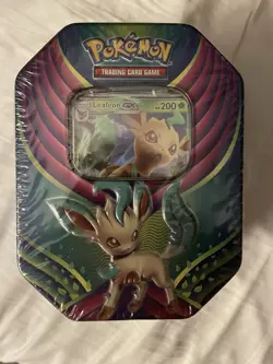 Sealed - Leafeon TIN GX Fall Celebration Pokemon TCG New in Box - Image 1