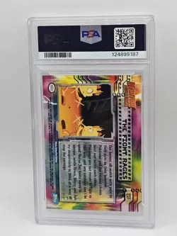 PSA 9 The Fight Rages 35 Pokemon Topps Mewtwo Strikes Back 1999 Charizard - Image 3