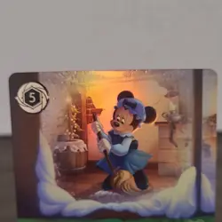 Disney Lorcana TCG Minnie Mouse-Mrs. Cratchit 213 Winterspell Epic Foil NM - Image 2