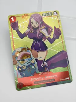 Jewelry Bonney (Alt Art Parallel) ST21-004 Starter Deck EX: Gear 5 Foil NM Card - Image 2
