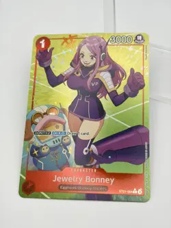 Jewelry Bonney (Alt Art Parallel) ST21-004 Starter Deck EX: Gear 5 Foil NM Card - Image 3