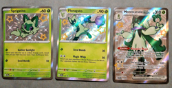Pokemon Sprigatito 076, Floragato 077, & Meowscarada Ex 078 SV Promo Card Set - Image 4