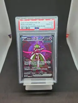 Iron Valiant EX 157/131 - Prismatic Evolutions - PSA- Pokemon Card (Equiv. CGC) - Image 1