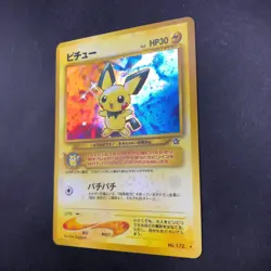Pichu Holo No.172 Neo Genesis - Japanese Pokemon Card - 2000 - Image 5