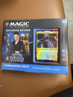 Magic: The Gathering Doctor Who Commander Deck Masters of Evil 100-Card Set - Image 3