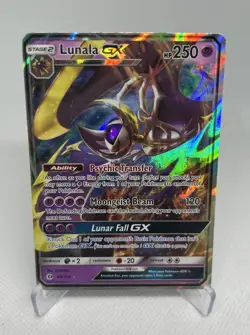 Lunala GX 66/149 Pokemon TCG Card Sun & Moon Base Set NM - Image 1