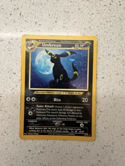 Pokemon Umbreon Neo Discovery Holo TCG Card 13/75 - Image 1