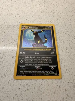Pokemon Umbreon Neo Discovery Holo TCG Card 13/75 - Image 2