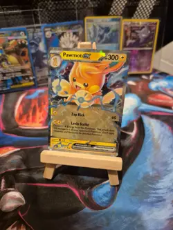 Pokemon Cards Pawmot ex 073/197 Obsidian Flames Double Rare NM - Image 2