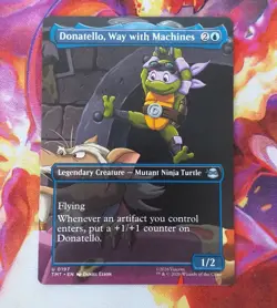 Donatello Way With Machines mtg Showcase 0197 Magic: The Gathering TMNT - Image 5