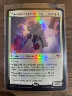 Triceraton Commander Teenage Mutant Ninja Turtles Foil - Image 1