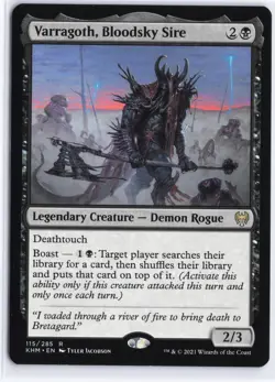 Varragoth, Bloodsky Sire Kaldheim #115 MTG NM / M Regular - Image 1