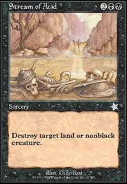 1x Stream of Acid Heavy Play MTG Magic - Kid Icarus - - Image 1