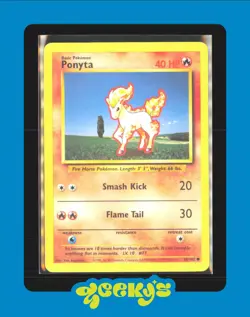 PONYTA - 60/102 - Base Set - Pokemon $2MIN ORDER - Image 1