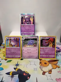 Gengar Pokemon TCG (HOLO) Lot Of 4 (NM)(LP) 057/198 ,194/165 ,066/196 ,048/172 - Image 1