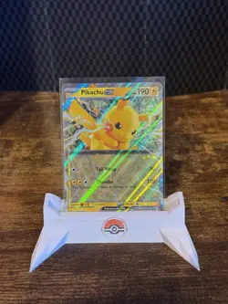 Pokemon TCG Pikachu ex 028/131 Double Rare – Prismatic Evolutions – NM - Image 1