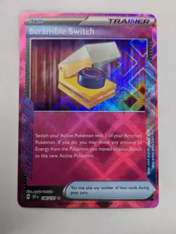 Scramble Switch 186/191 ACE SPEC Rare SSP SV08: Surging Sparks Pokemon TCG NM - Image 1