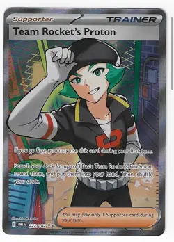 Team Rocket’s Proton 227/182 Destined Rivals Ultra Rare NM Pokemon TCG - Image 1
