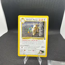 Pokemon TCG Giovanni's Persian 8/132 Gym Challenge Holo Rare Unlimited - Image 2