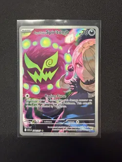 Cynthia's Spiritomb 244/217 (NM) - ME: Ascended Heroes Illustration Rare Pokemon - Image 1