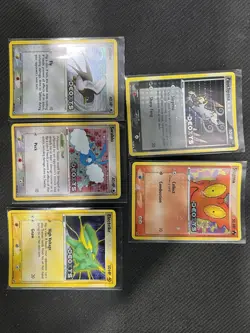 Pokemon Ex Era Ex Deoxys Reverse Holo Stamp Card Lot Slugma Swablu And More - Image 1