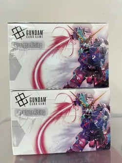 Lot Of (2) Gundam Card Game English GD01 Newtype Rising Booster Box Sealed - Image 2