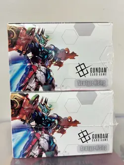 Lot Of (2) Gundam Card Game English GD01 Newtype Rising Booster Box Sealed - Image 3