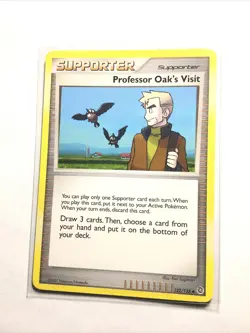 PROFESSOR OAK'S VISIT - 122/132 - Secret Wonders - Pokemon Card - NM - Image 1