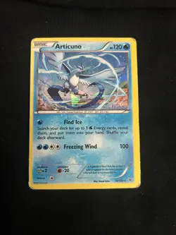 Pokemon Articuno Cracked Ice Holo Rare Deck Exclusives Card 016/108 English - Image 1