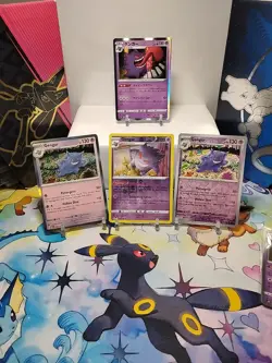 Gengar Pokemon (NM) (LP) TCG Card Lot x4 094/165-066/196-027/070 - Image 1